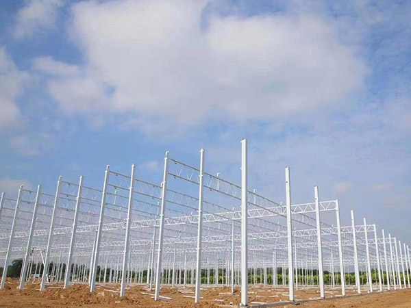 溫室大棚骨架搭建