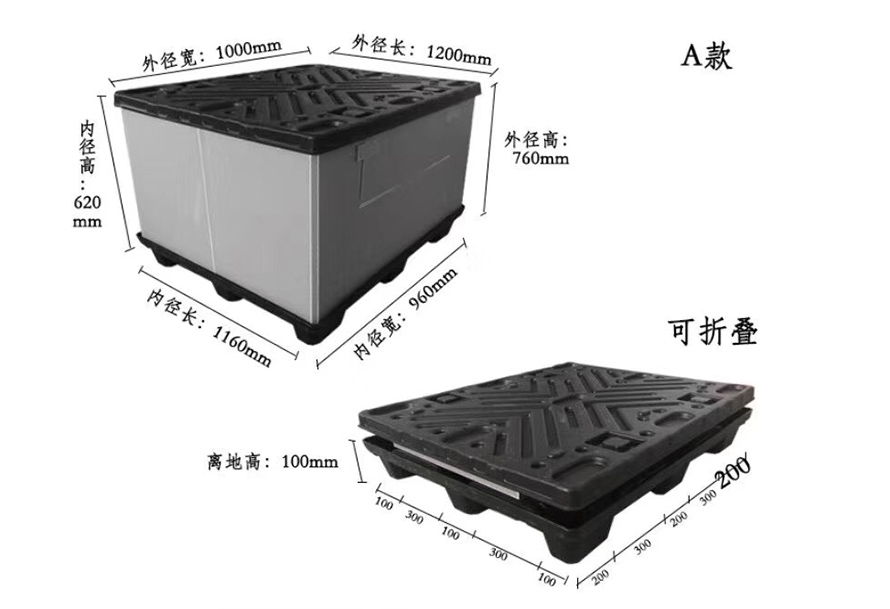 1200*1000*760圍板箱
